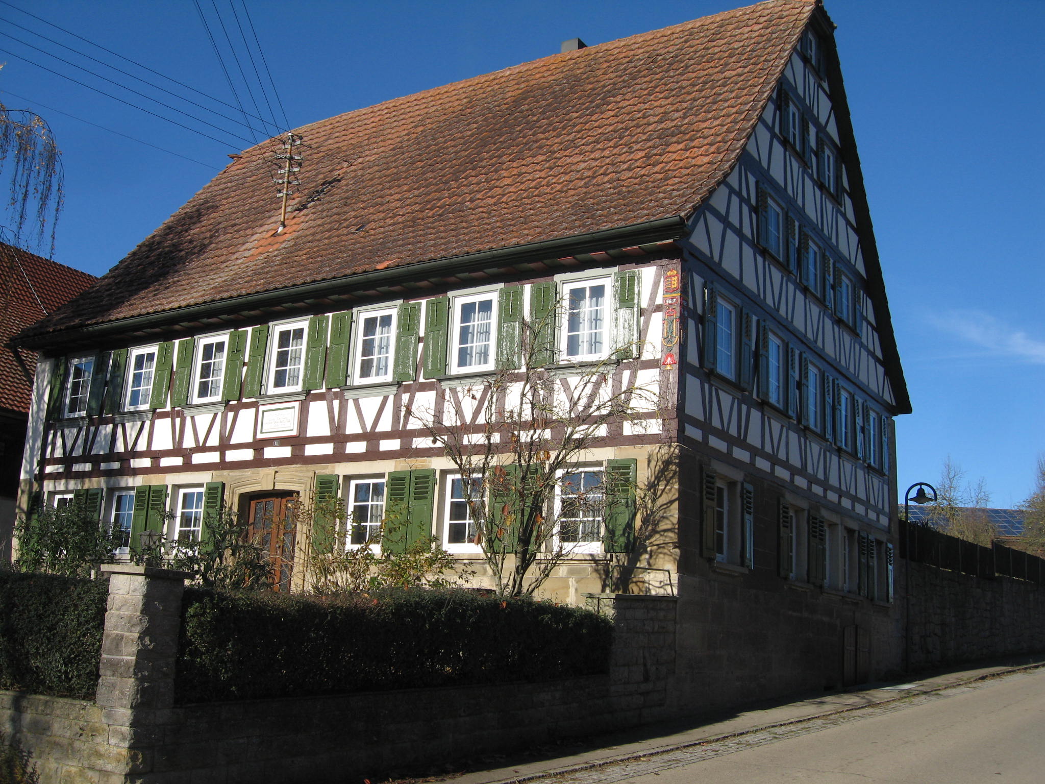 Ein Fachwerkhaus ... Ein Fachwerkhaus ...